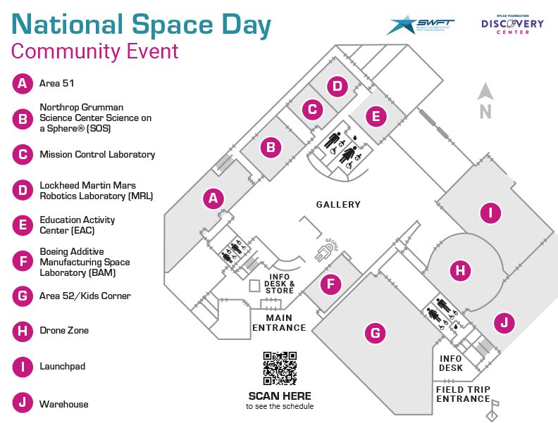 Discovery Center Map