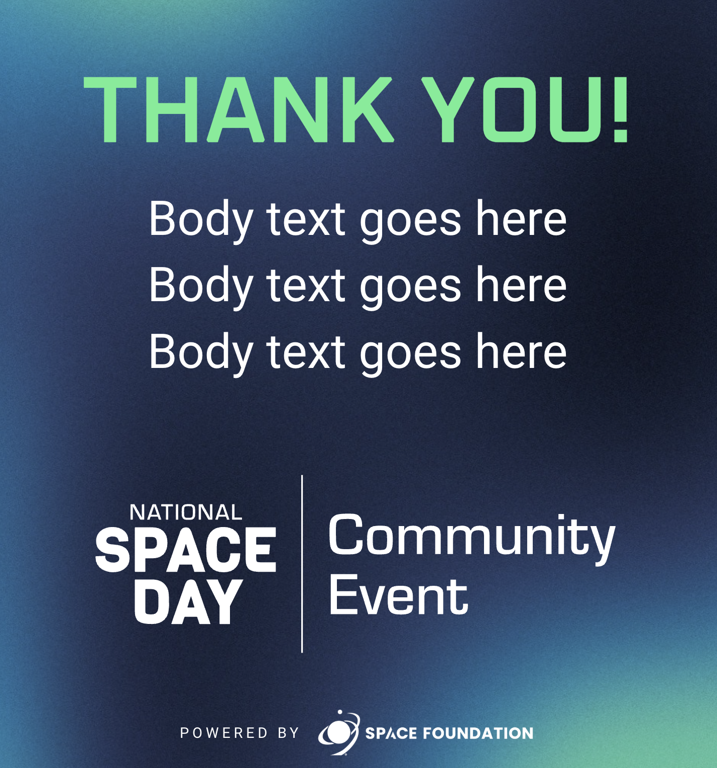 Thank You Post 1080x1350